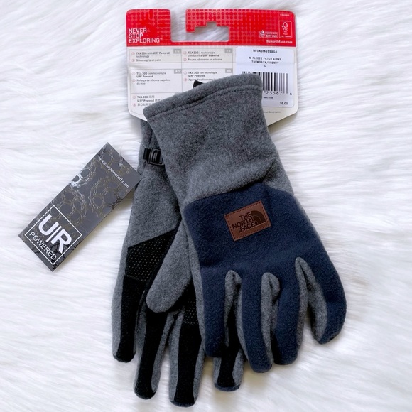 The North Face Men’s Fleece Patch Gloves - Picture 3 of 6